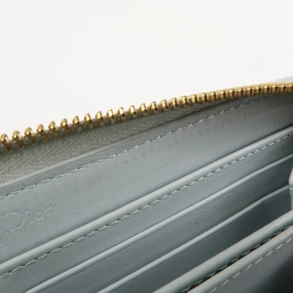 ❤️Authentic Christian Dior Canage Patent Leather Zippy Long Wallet❤️ - Picture 13 of 16